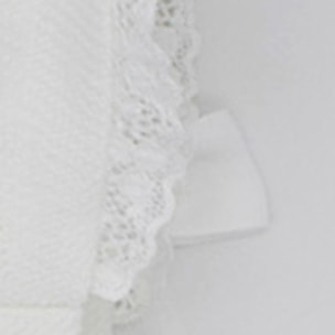 CAPOTA PIQUÉ CRUDO CON LAZO