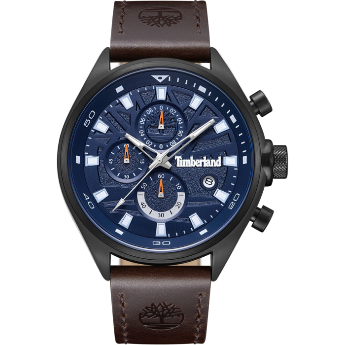 Reloj Timberland TDWGC9000402 Hombre Analogico Cuarzo con Correa de Cuero