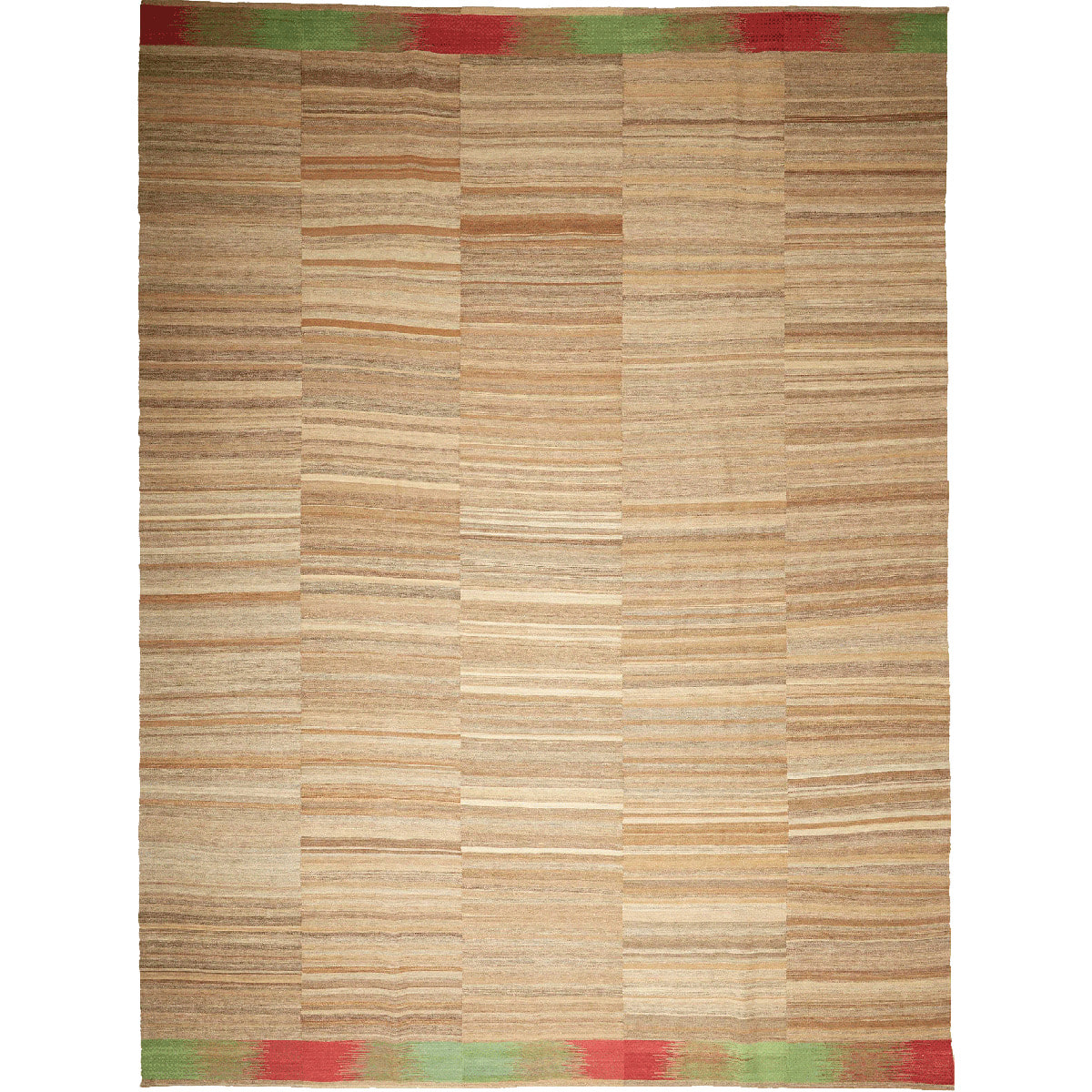 Authentique Tapis d'Orient kilim fait main en laine L