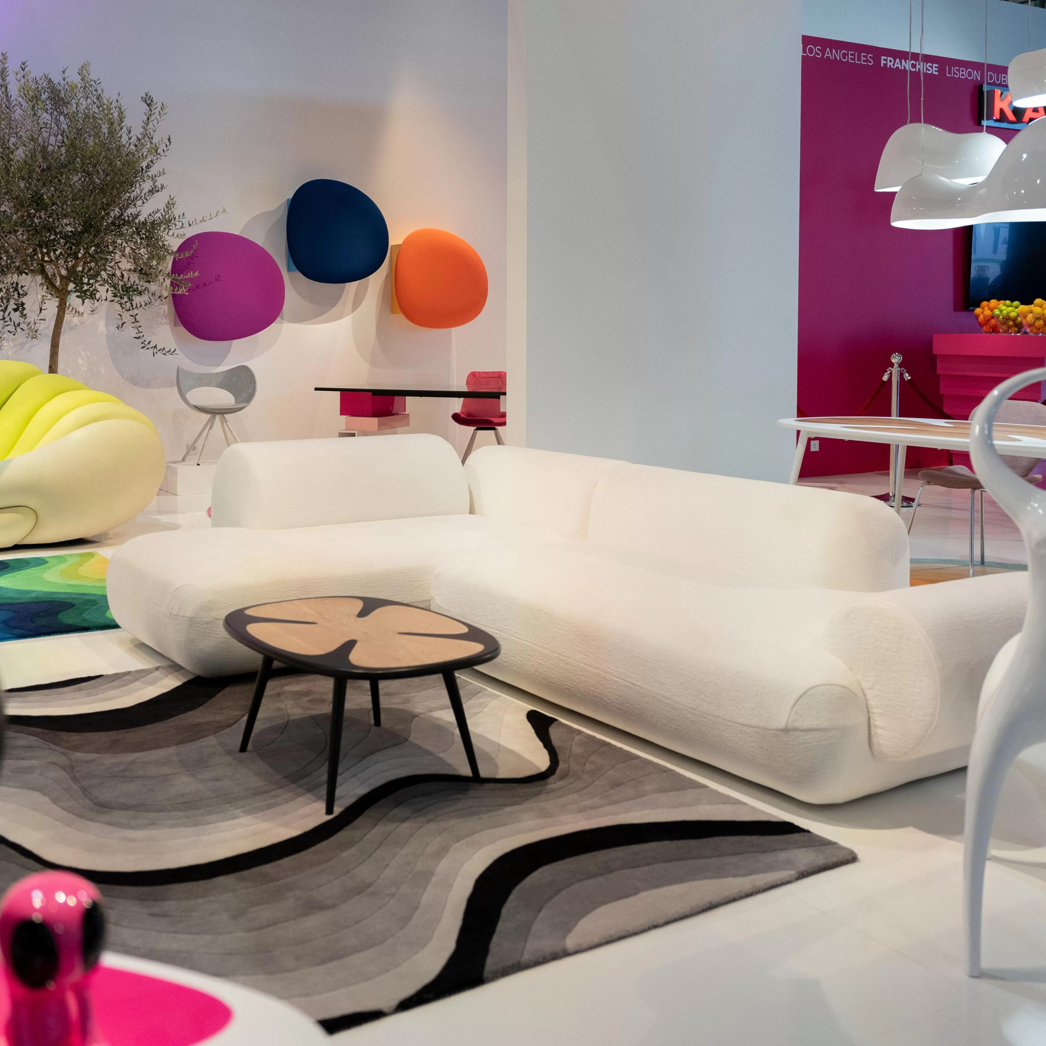 Canapé d'angle Soft blanc gauche Kare Design