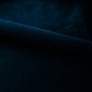 Pack 4 chaises en velours bleu et vert - Nico
