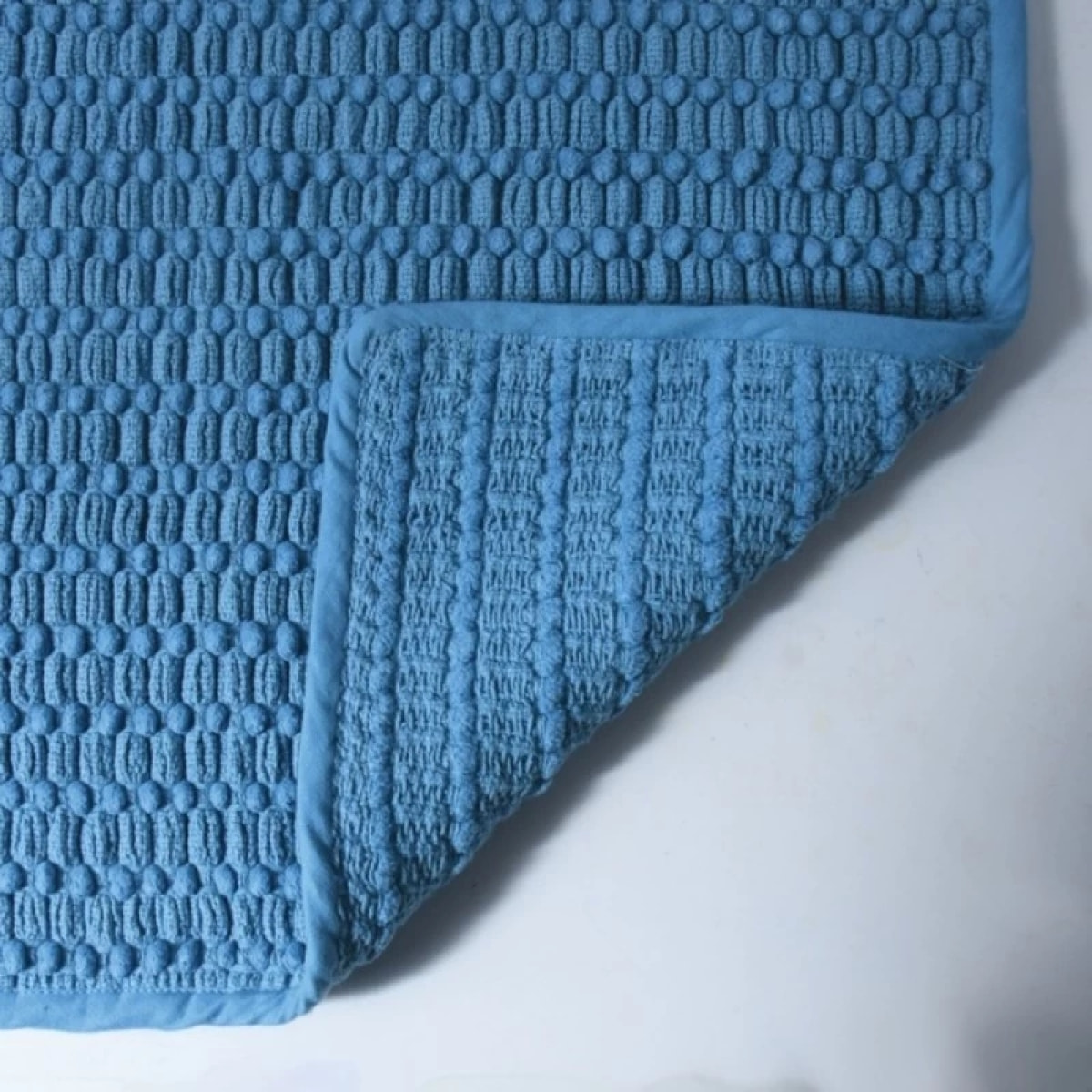 Tapis de bain Coton ADA 50x80cm Bleu Spirella