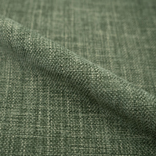 Lot de 2 chaises en tissu texturé vert sapin - Karl