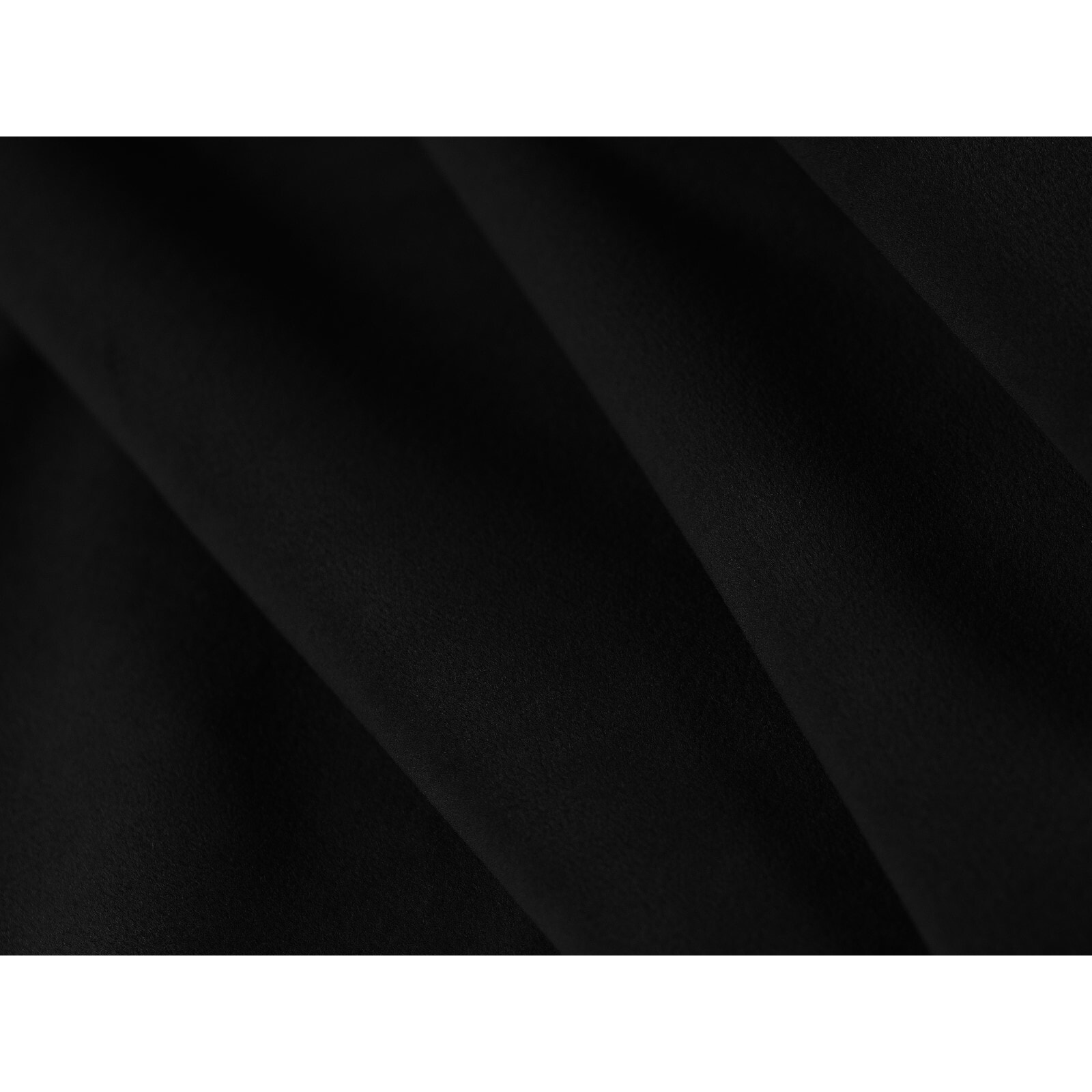 Méridienne "Tendance" en velours noir