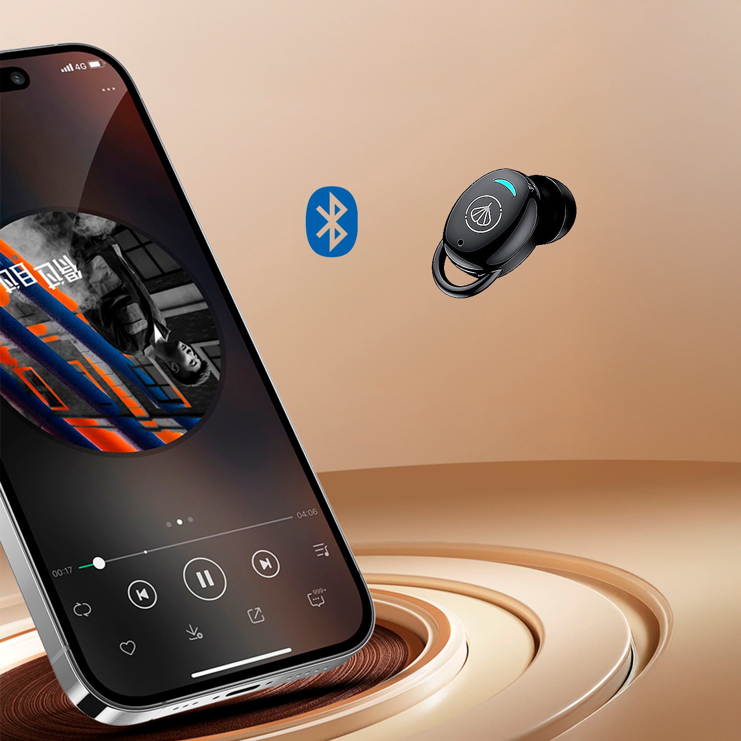 Auricular FT-1 ayuda auditiva senior.