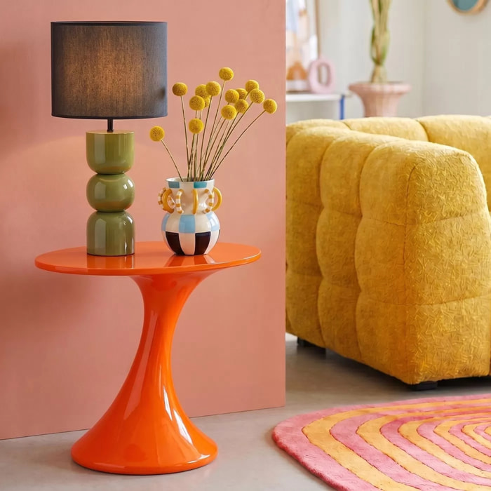 Table d'appoint Lolly orange Kare Design