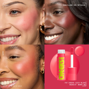 NYX Professional Makeup Fat Cheeks Blush Bouncin' Berry