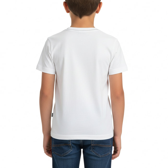 T-shirt con stampa logo