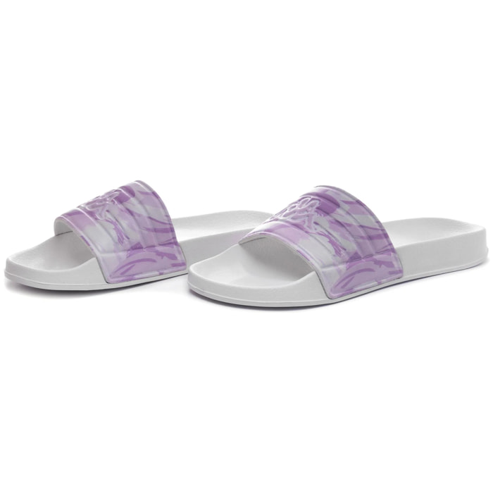 Ciabatte Kappa Donna Logo Sartwow Bianco