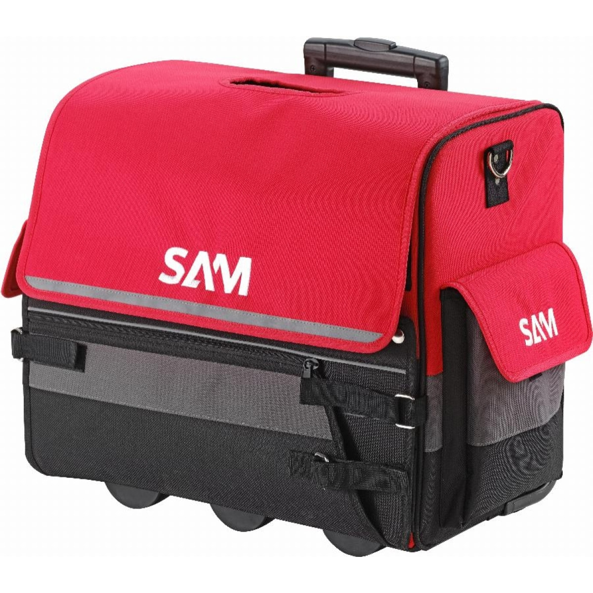 Trolley textile 33 litres + 100 outils de maintenance SAM OUTILLAGE - CP-100-BAG7N