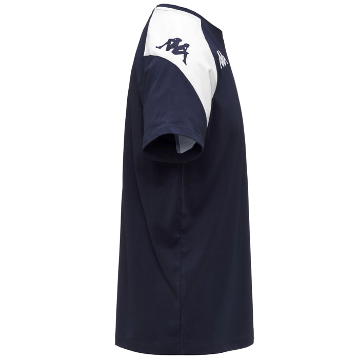 Kappa - T-Shirts & Top Uomo Blu - Kappa4Football Laccio