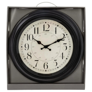 Horloge "Ilan" à moulures D40cm