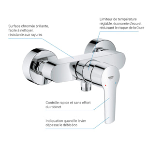 Mitigeur de douche monocommande Start QuickFix