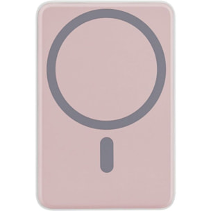 Batterie externe TNB 5 000mAh MagSafe rose