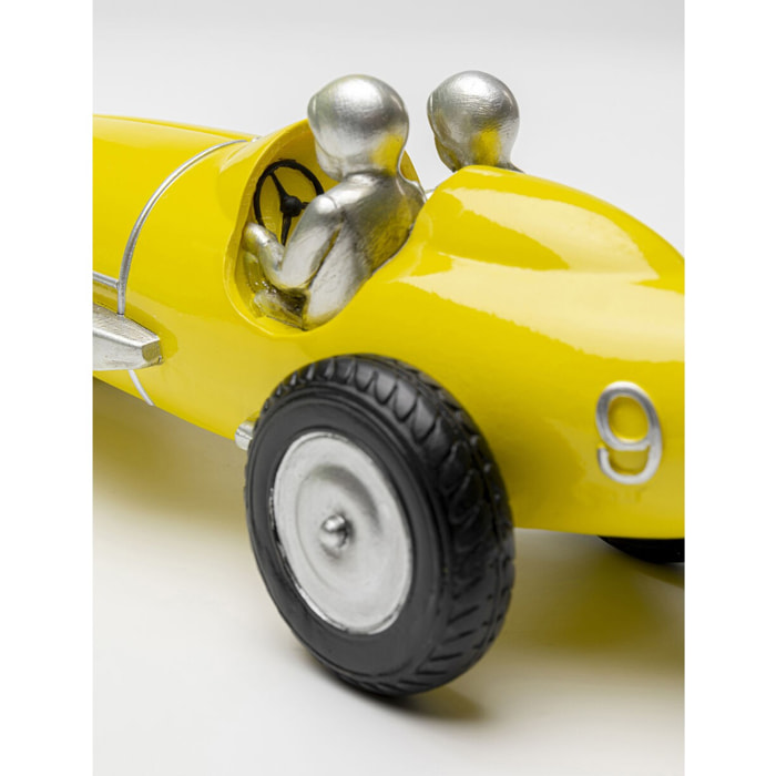 Déco voiture de course jaune Kare Design