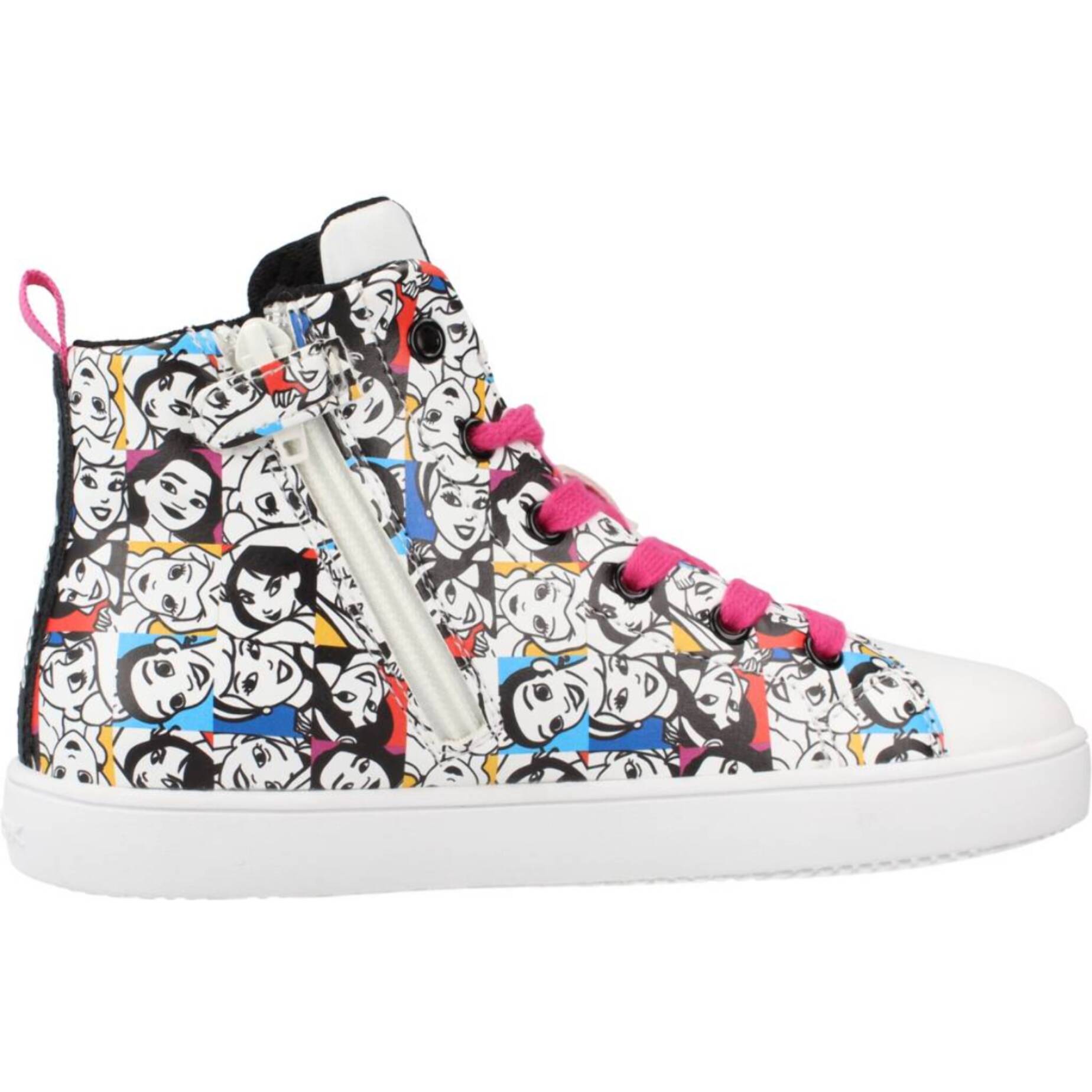 Zapatillas Niña de la marca GEOX  modelo J KATHE GIRL BLANCO