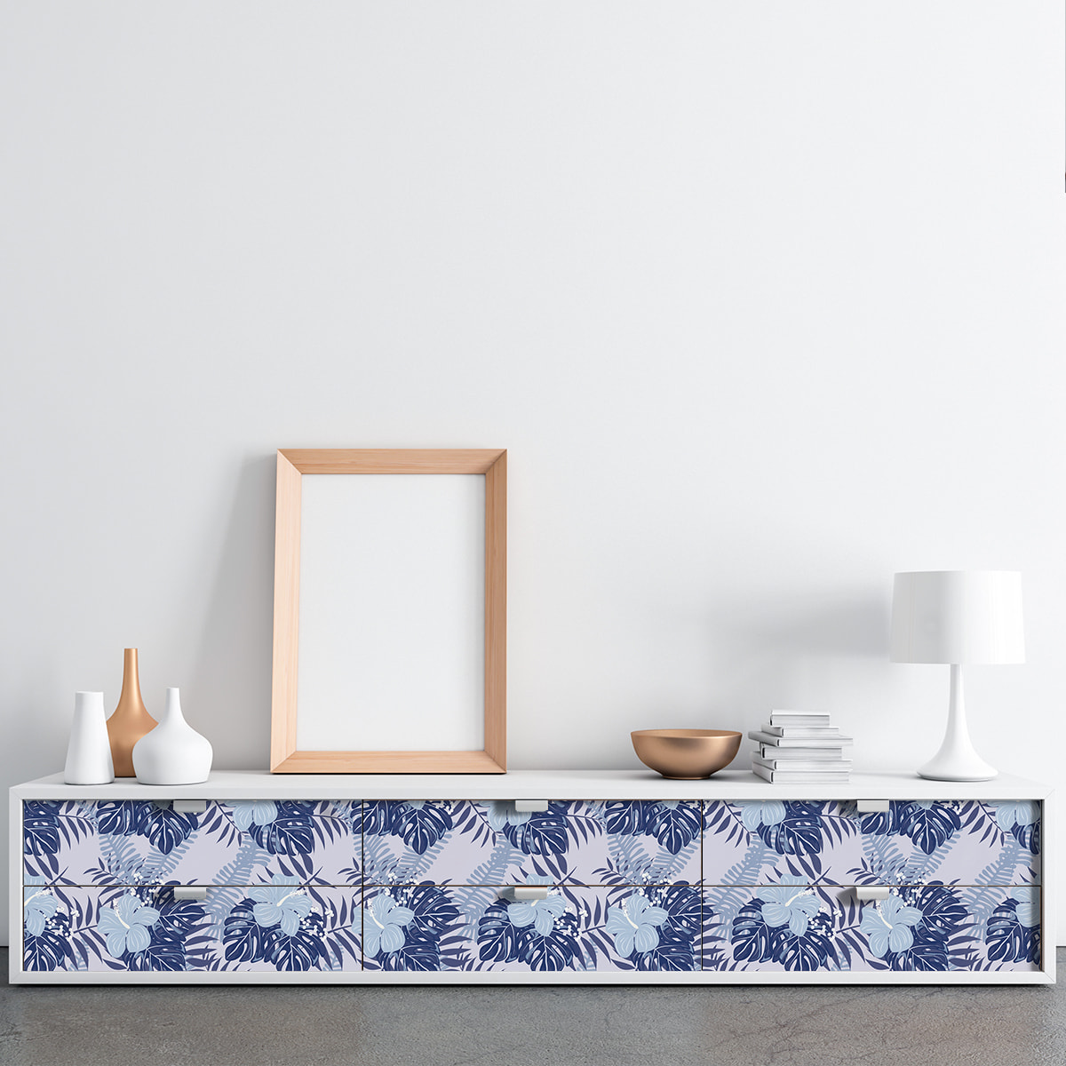 Sticker meuble tropical chanathip 60 x 90 cm