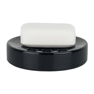 Porte savon Céramique TUBE-MATT Noir Spirella