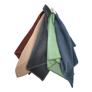 Lot de 5 lavettes microfibre Multicolor MSV