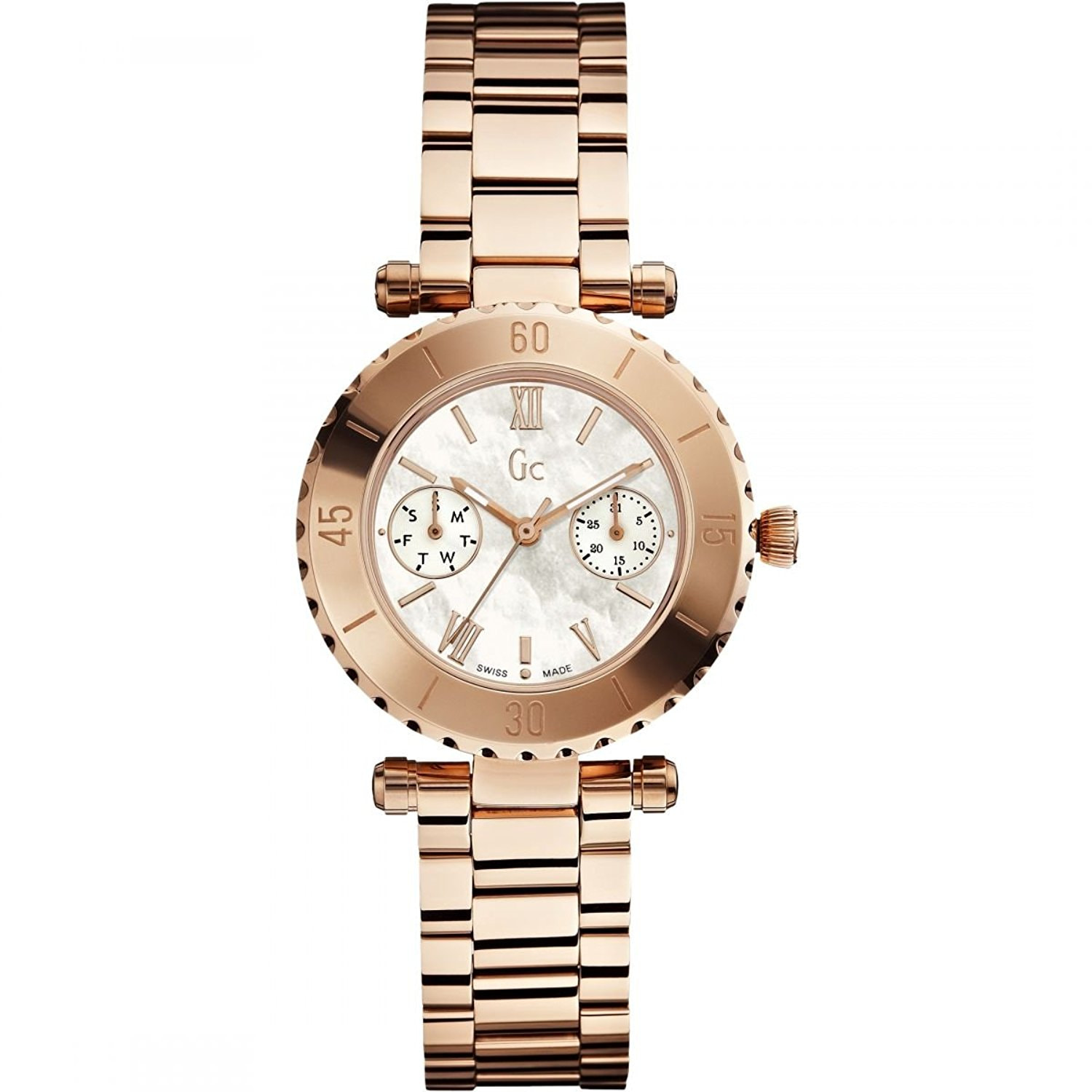 Reloj Gc X35011L1S Mujer Analogico Cuarzo con Correa de Acero