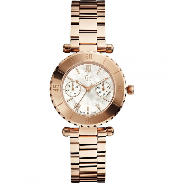 Reloj Gc X35011L1S Mujer Analogico Cuarzo con Correa de Acero
