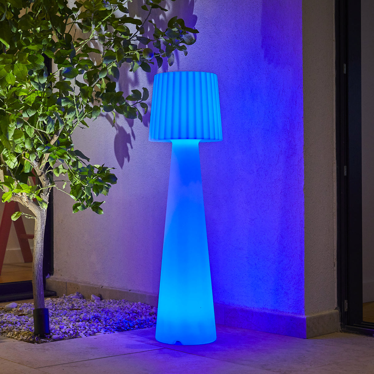 Lampadaire solaire LADY RGB H110CM