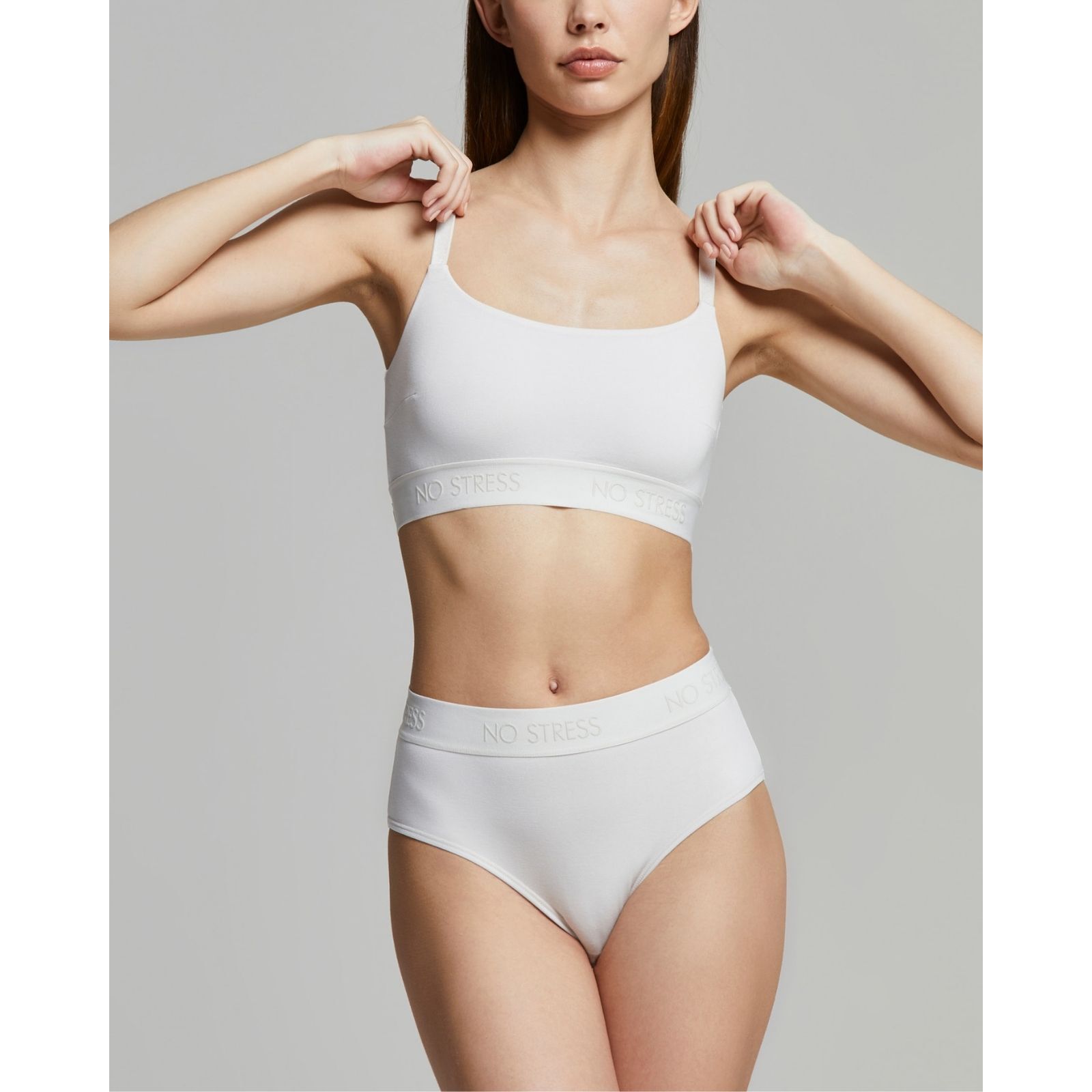 Brassiere no stress cotone modal