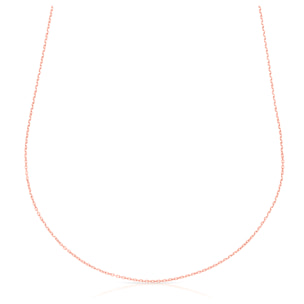 Collar Plata de Ley 925 con trama Forzatina de alargue y eslabones planos