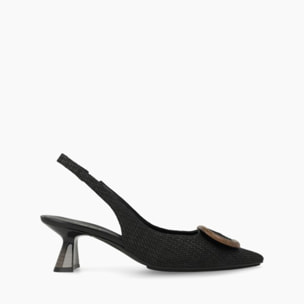 ZAPATOS DE SALÓN NEGROS KAOS
