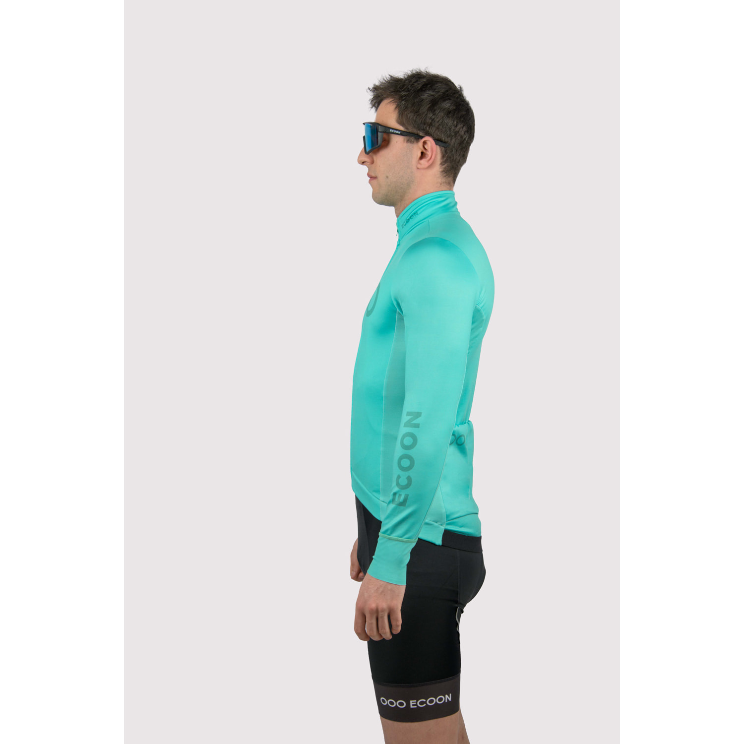 Maillot de manga larga ECOON modelo Mont Ventoux en color Turquesa
