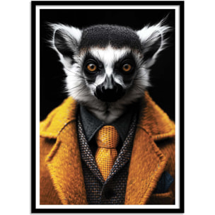 Affiche - Lemur Wild Suits - Philippe Hugonnard