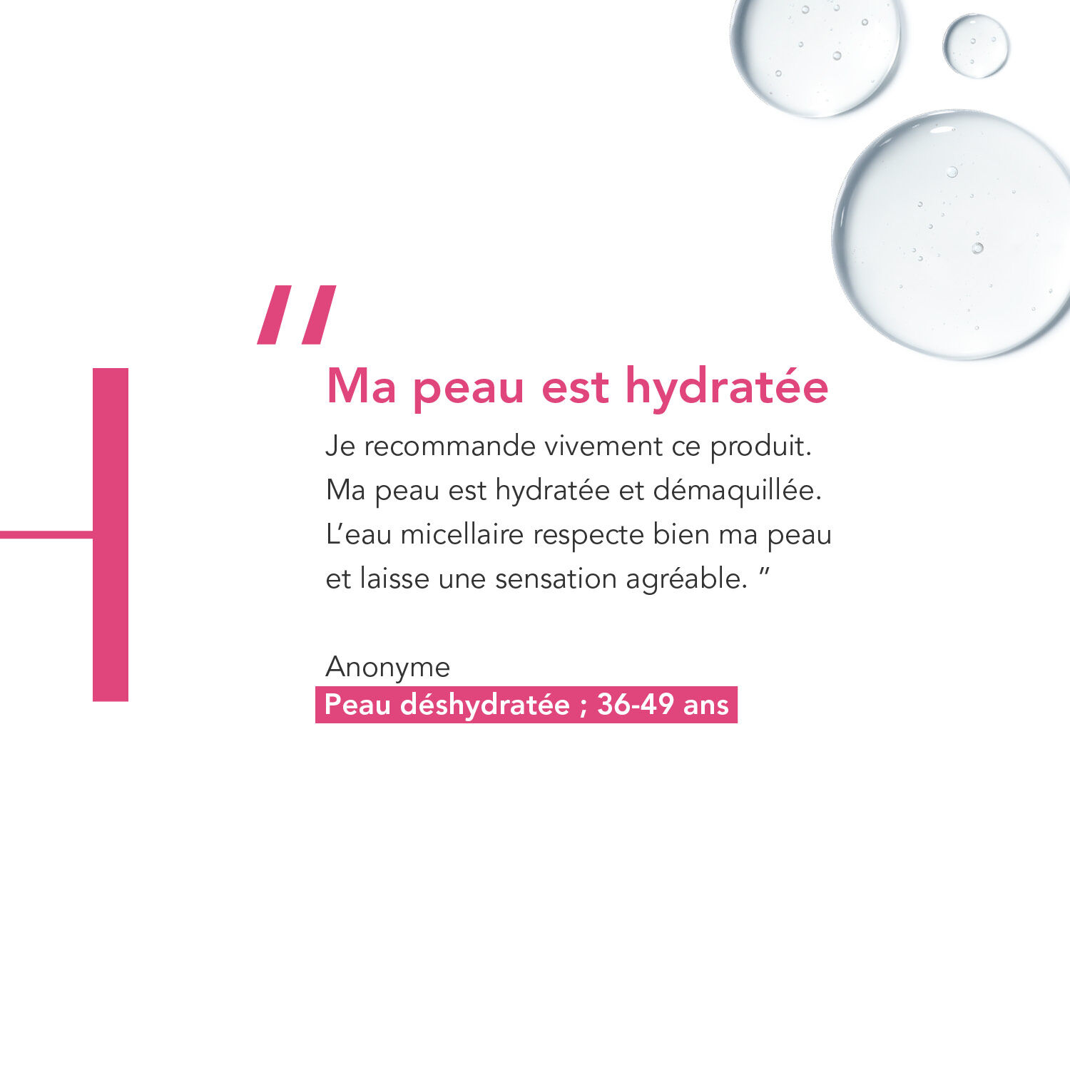 Créaline H2o TS - Eau Micellaire Démaquillante 500 ml