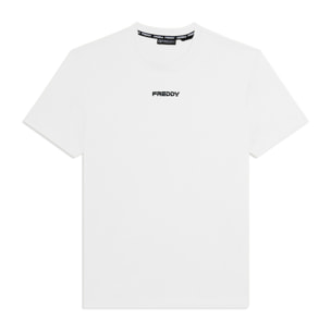 T-shirt in cotone a manica corta con logo FREDDY