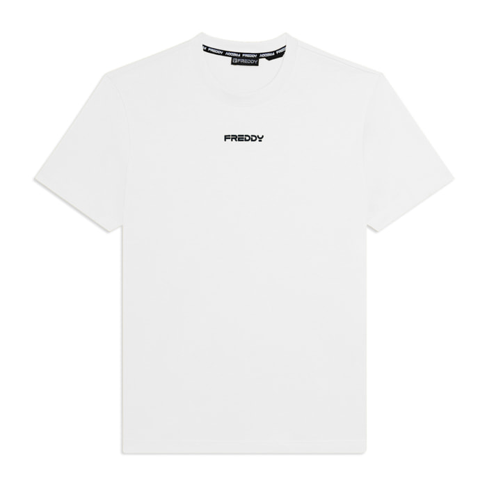 T-shirt in cotone a manica corta con logo FREDDY