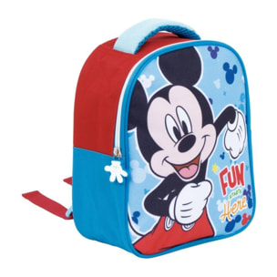 Zaino Asilo Topolino Mickey Mouse Lui Mickey Mouse Multicolor