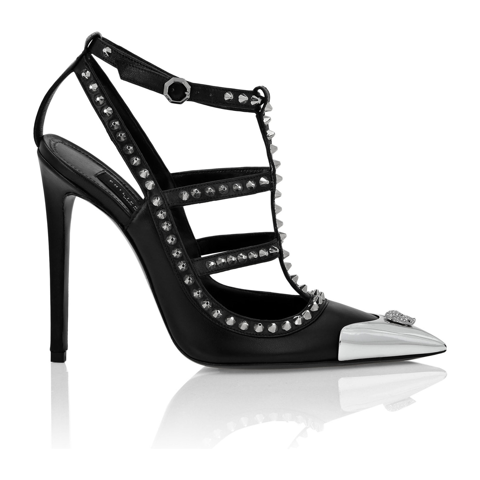 PHILIPP PLEIN Sandalias Tacones Altos SKULL