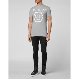 PHILIPP PLEIN T-Shirt Round Neck HEXAGON