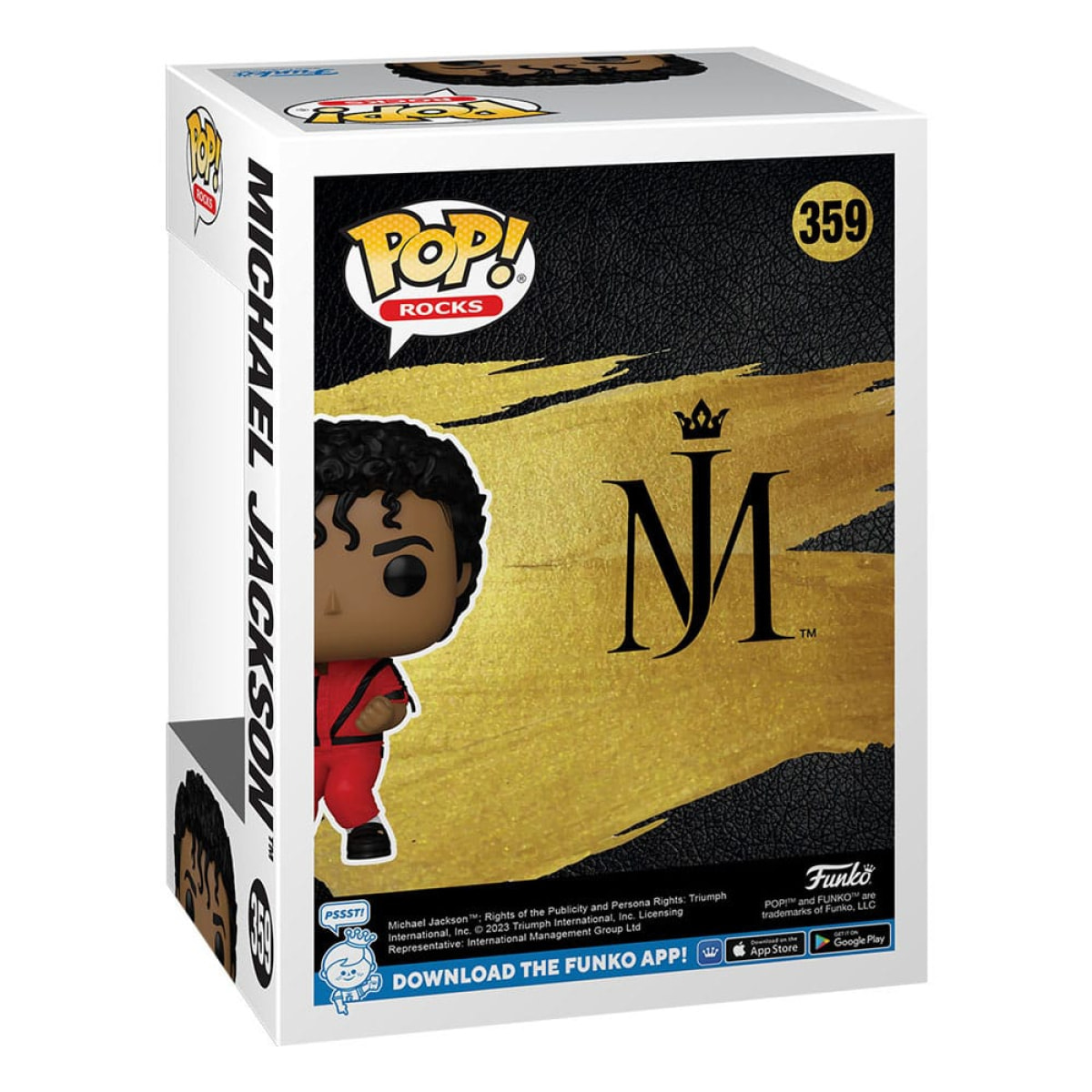 Michael Jackson Funko Pop! Rocks Vinile Figura Michael Jackson: Thriller 9 Cm