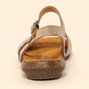 Sandalias N5557 PLEASANT-SILK SUEDE PIEDRA / WAKATAUA color Piedra