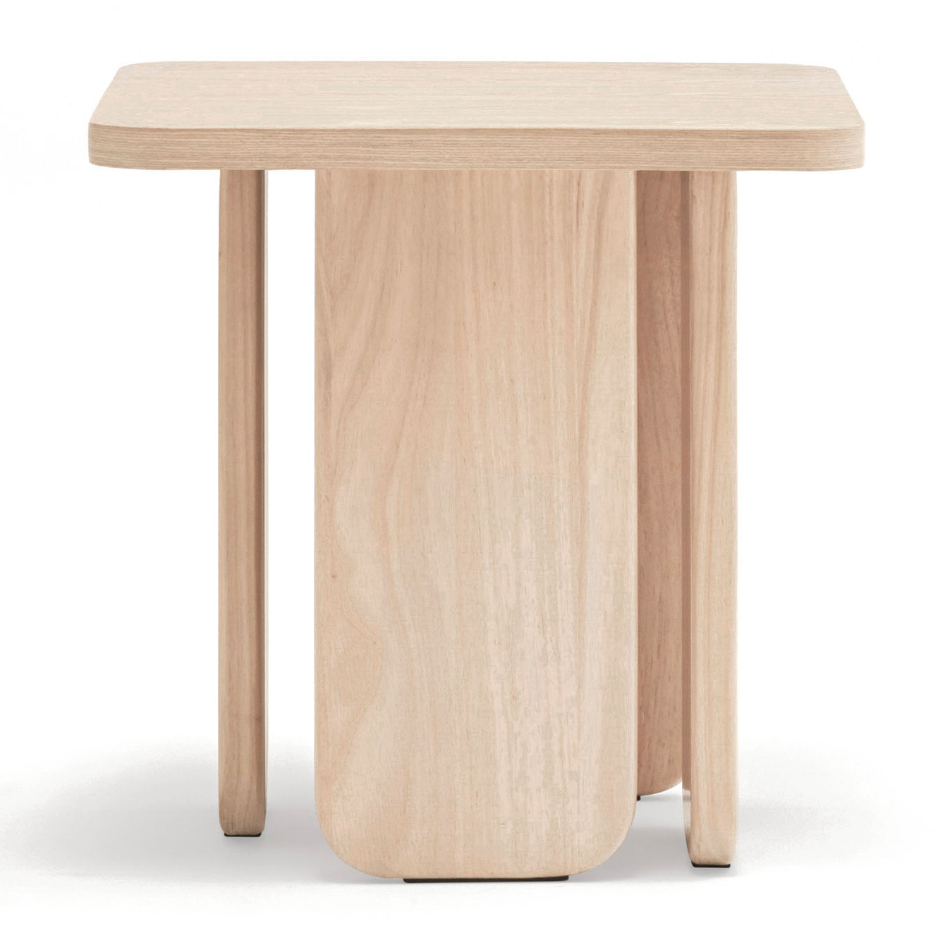Mesa auxiliar Arq en natural claro