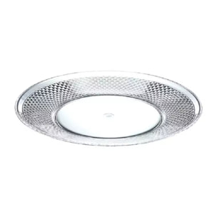 Lot de 6 ASSIETTE PLATE ACRYLIQUE DIAMANT