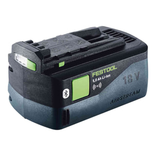 Set énergie SYS 18V - FESTOOL - avec 4 x batterie BP 18v 5,0Ah - chargeur double - Systainer - 577709