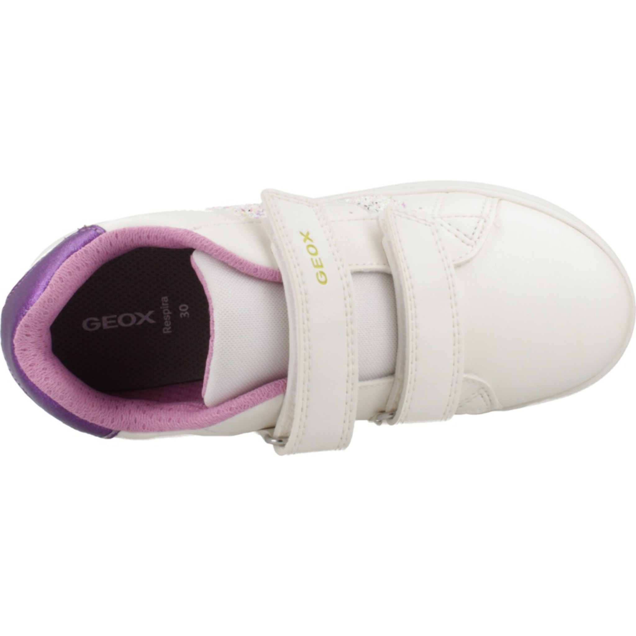 Zapatillas Niña de la marca GEOX  modelo J ECLYPER BLANCO
