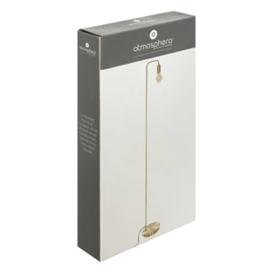 Lampadaire "Keli" métal doré H150cm