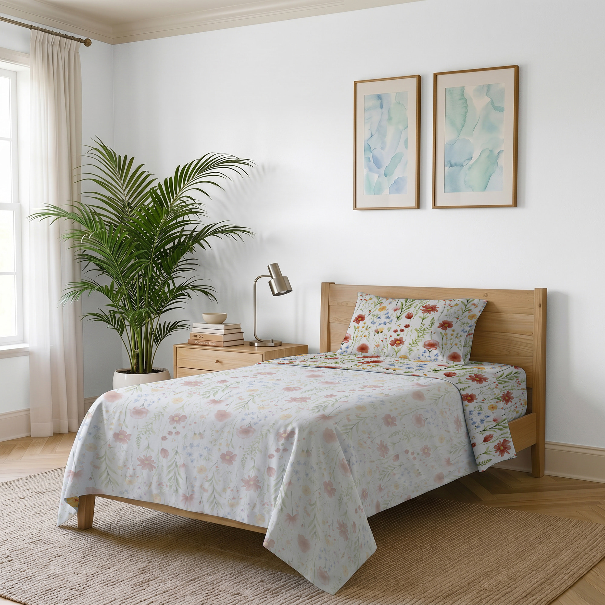 COMPLETO LETTO SINGOLO KARMA - 100% Microfibra