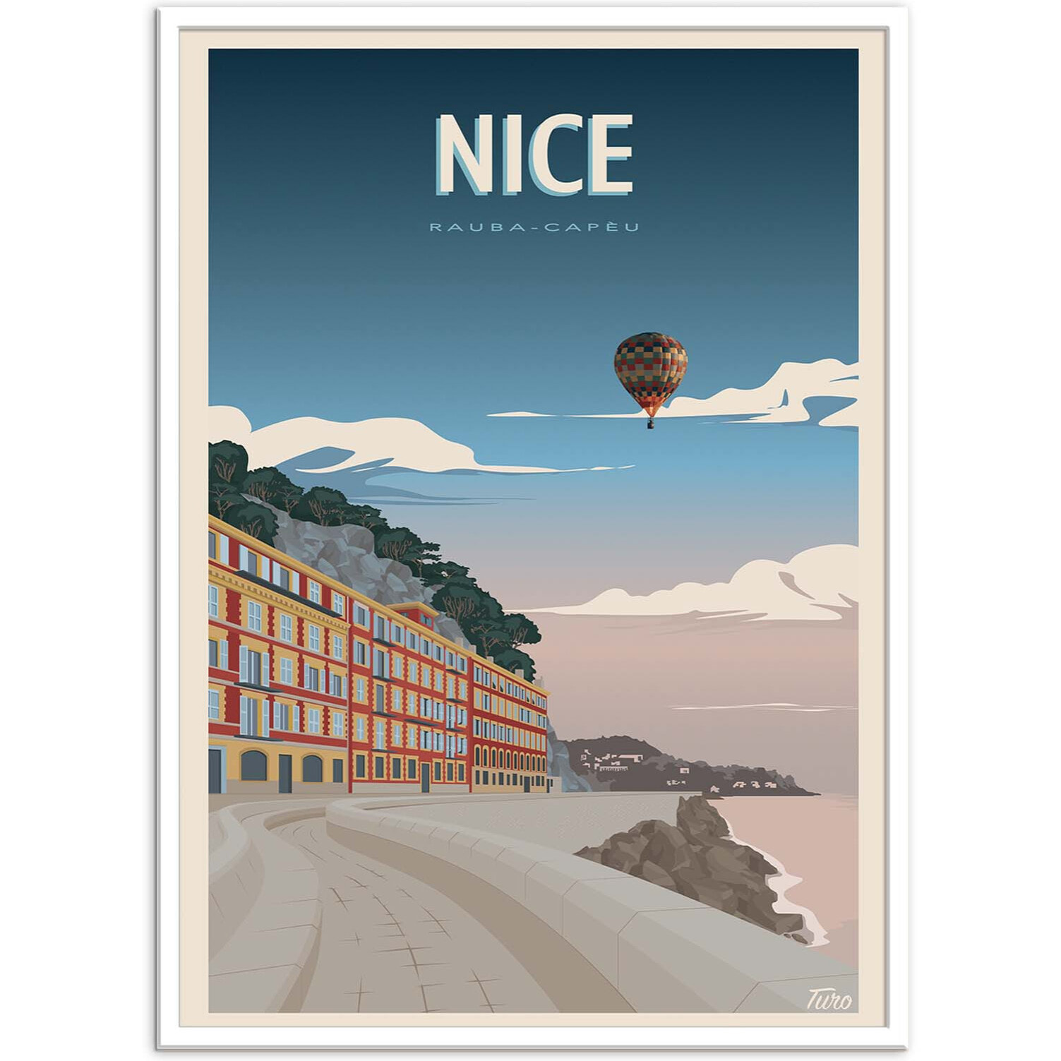 Affiche - Nice - Turo Memories Studio