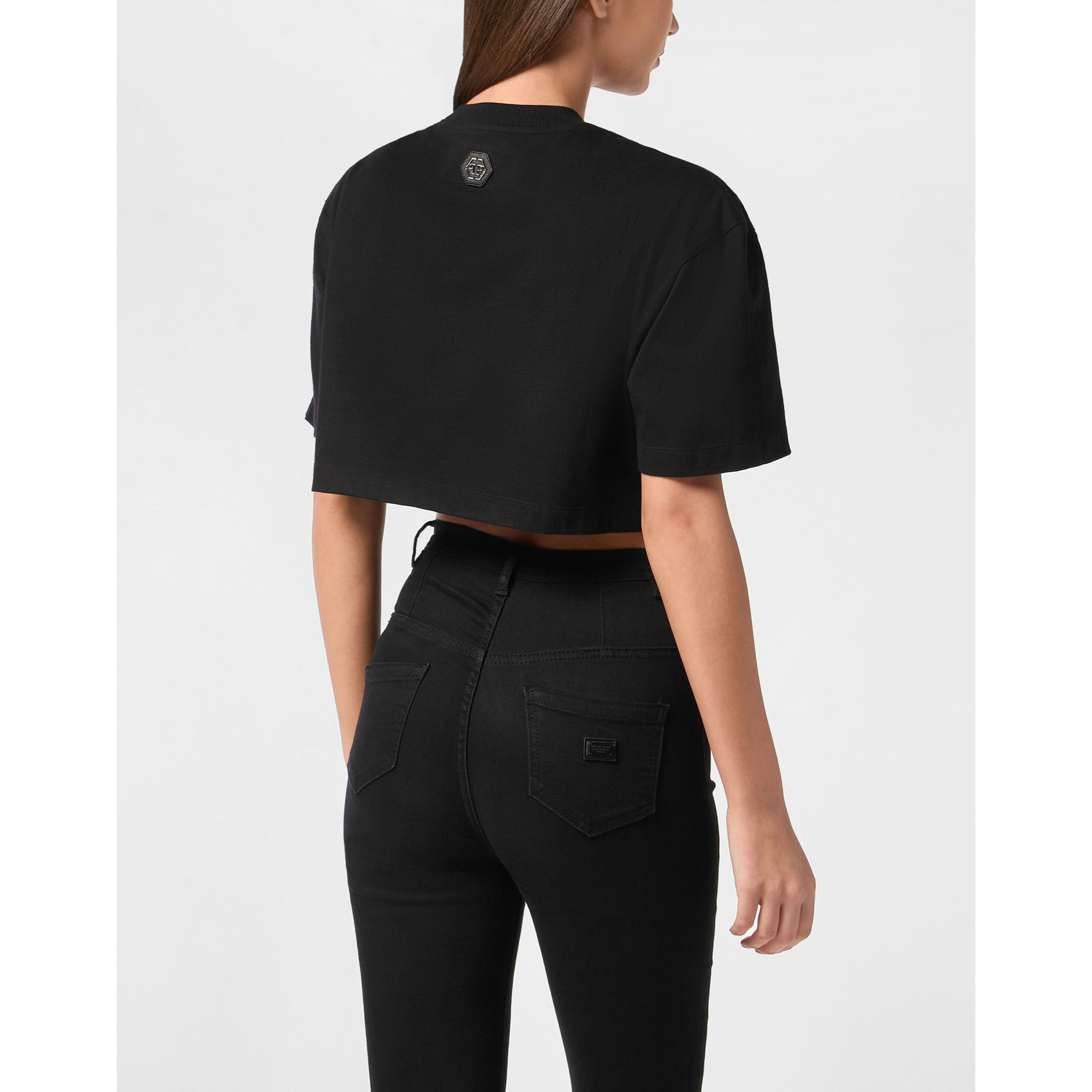 PHILIPP PLEIN T-Shirt Round Neck SIGNATURE