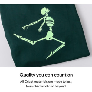 Accessoire CRICUT Glow in the dark Iron-On 30x60cm 1 sheet