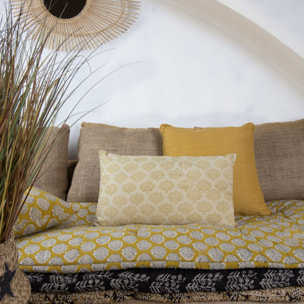 Coussin en coton beige 30x50cm KOCHI