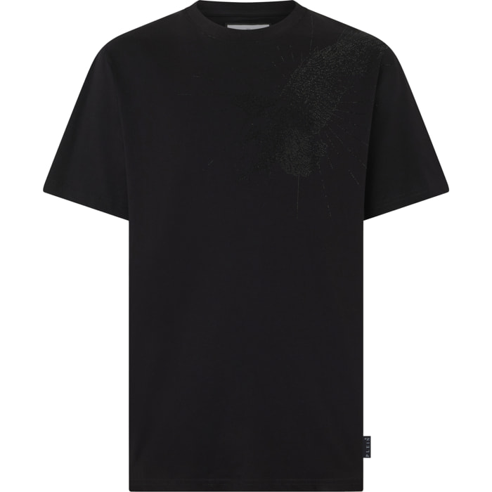 PHILIPP PLEIN Round Neck T-Shirt Eagle Stones